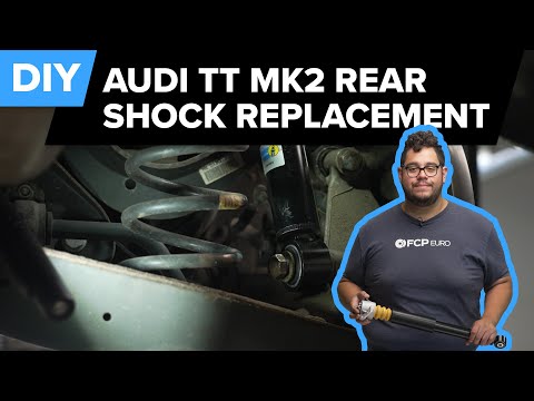 Audi TT Rear Shock Replacement DIY (2006-2015 Mk2 Audi TT, TTS, RS)