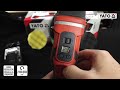 Akumuliatorinis poliruoklis „Yato YT-82924“, 18 V, 125 mm, su 4 Ah akumuliatoriumi ir įkrovikliu