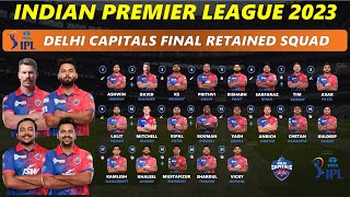 IPL 2023 - Delhi Capitals (DC) Best Retained Squad | Rishabh Pant Captain