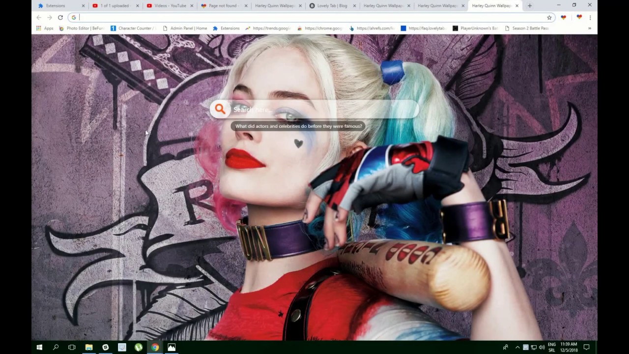 Harley Quinn Wallpaper HD New Tab