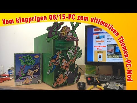 Day Of The Tentacle PC Case Custom Mod - DOTT Video