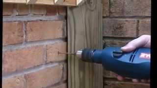 How to: Use "Tapcon" brand fasteners for Masonry, Brick, and Concrete