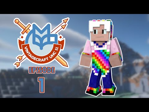 VintageCraft UHC S11 - Ep1: Getting ALL The Things.