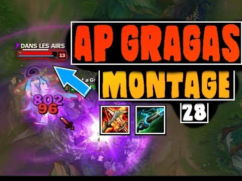 ThomePico Ap Gragas Montage #28 ◀ Trap One Shot Combo ! ▶ [S7]