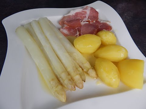 Spargel aus dem Ofenmeister einfach und immer perfekt gegart.