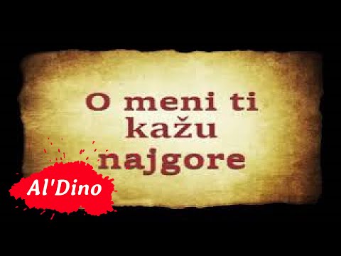 Al Dino - NIJE OVAJ SVIJET ZA TEBE (Official Lyric Video)