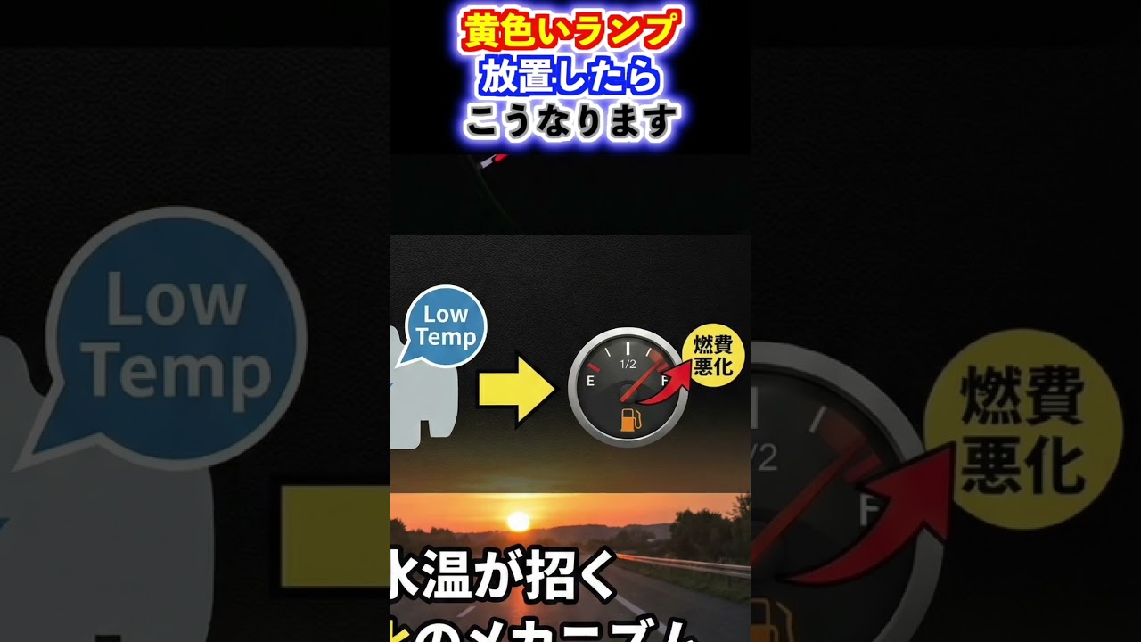 【ベンツ修理】黄色いランプを放置すると…知らないとヤバい話　＃ベンツ ＃サーモスタット