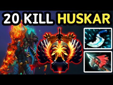 🔥 20 KILL HUSKAR MID IS COOKING TOO HARD | DOTA 2 🔥