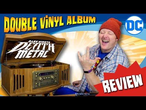 Dark Nights Death Metal Double Vinyl Album Unboxing Review
