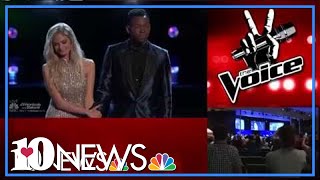 Watch party erupts as Chris Blue wins The Voice