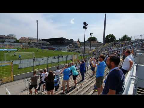 TSV 1860 München gg. Kickers Würzburg, 24.07.2021, Stimmung vor dem Anpfiff, Rückkehr der Fans