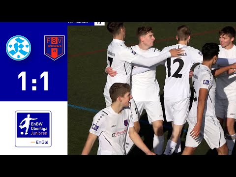 EnBW-Oberliga - A-Junioren:  SV Stuttgarter Kickers 1:1 FSV Hollenbach