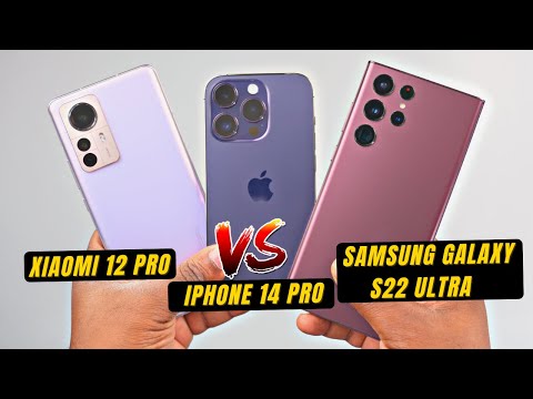 iPhone 14 Pro vs Samsung Galaxy S22 Ultra vs Xiaomi 12 Pro Camera Comparison
