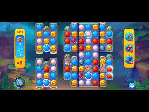 Fishdom level 8473 no boosters フィッシュダム