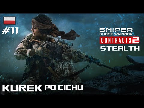 Sniper Ghost Warrior Contracts 2 Gameplay PL #11. Stacja kolejowa po cichu.