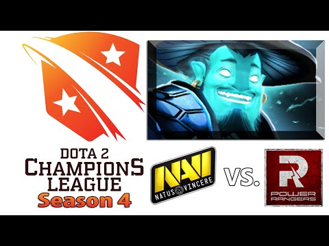 Power Rangers vs. Na`Vi - Game 1 - Champions League (Dendi)(Storm Spirit)