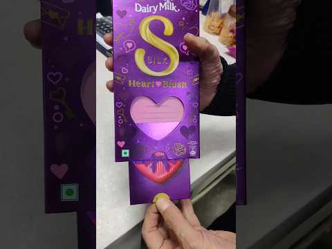 Cadbury Dairy Milk Silk Heart ❤️ Blush #shorts