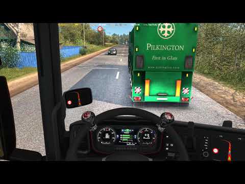 ETS2 v1.34 job from Pskov(RUS) to Narva(EST).