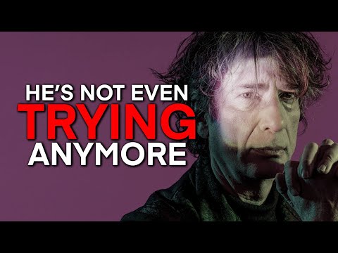 Neil Gaiman no longer cares that he's the bad guy