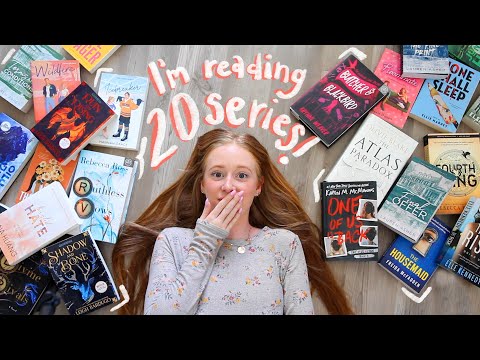 Finishing Every Series I'm in the Middle of! 📖 💗 *part 4*