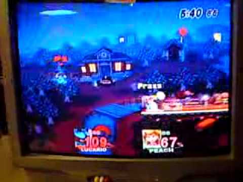 Lee Martin (Lucario) vs Praxis (Peach) 1