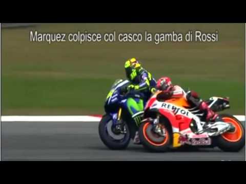 MotoGP Sepang 2015 -  Il video che scagiona Valentino Rossi e inchioda Marc Marquez