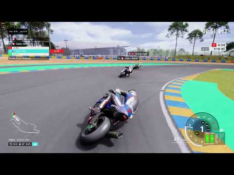 RIDE 5 2026 02 02 Kawasaki 1000cc Ninja Endurance 2008 at Le Mans Bugatti 10 laps AI race.PC 4K.