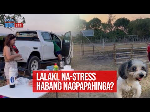 Lalaki, na-stress habang nagpapahinga?! GMA Integrated Newsfeed