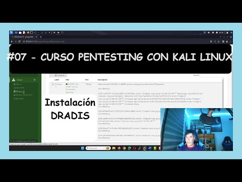 CURSO PENTESTING - #08 - Instalación DRADIS en  KALI LINUX & generar informes resultados PENTESTING