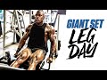 Giant Set Leg Day | Vlog 002