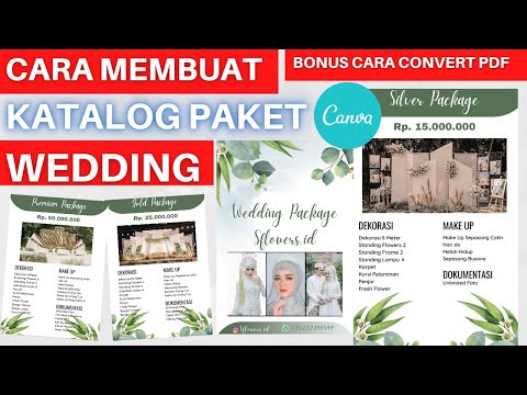 , title : 'Cara Membuat Pricelist/Katalog Harga  Paket Wedding dan Cara Convert menjadi PDF'