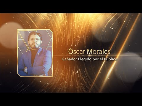 Oscar Morales Cuellar, ganador elegido por el público