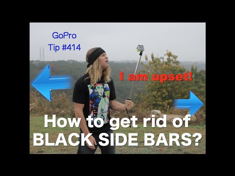 Black Side Bars - How To Get Rid Of Them! GoPro Tip #414 | MicBergsma