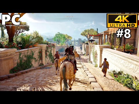 Assassin's Creed Origins Gameplay Walkthrough Part 8 – No Commentary (4K 60FPS PC)