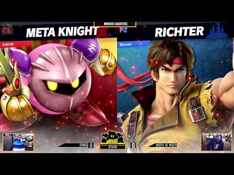 CN:B-Airs #262 - BONK! (Meta Knight) vs Moosh (Richter) Winners Round 2 - SSBU