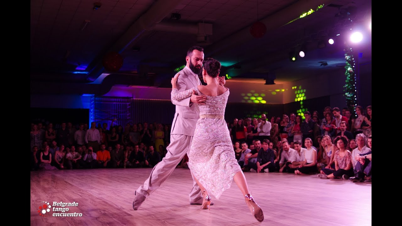 Sercan Yigit y Zeynep Aktar - Amazing Vals @Belgrade Tango Encuentro 2018 3/5