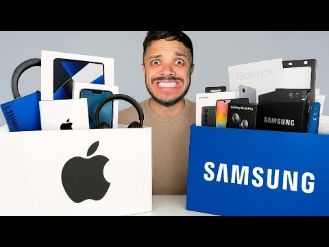 WHICH MYSTERY BOX IS MORE WORTH IT? Apple vs Samsung