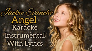 Angel Jackie Evancho instrumental Karaoke with Lyrics