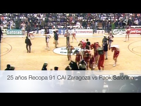 25 aniversario final Recopa 1991