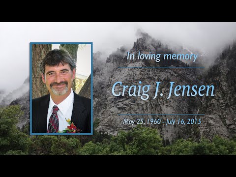 Craig Jensen Life - Loving Memory