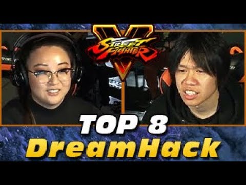 SFV - DreamHack - TOP 8 feat. Sherryjenix, Flaquito, CMDR Jesse, Stupendous