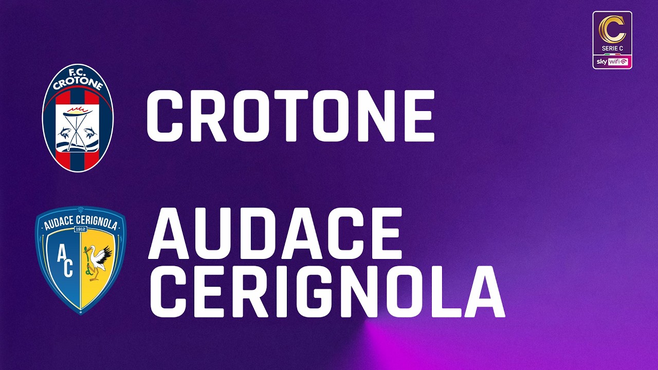 Crotone vs Audace Cerignola Highlights