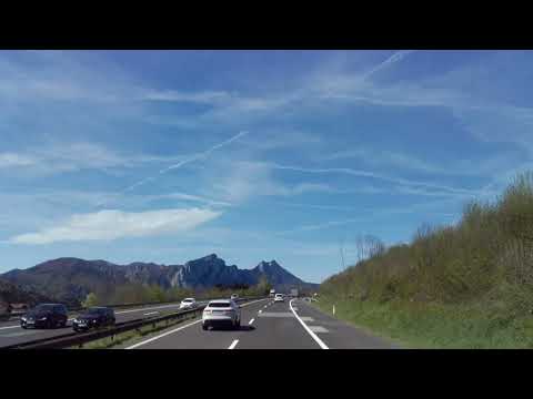 random Roadvideo Austria Motorway A1 Salzburg Walserberg