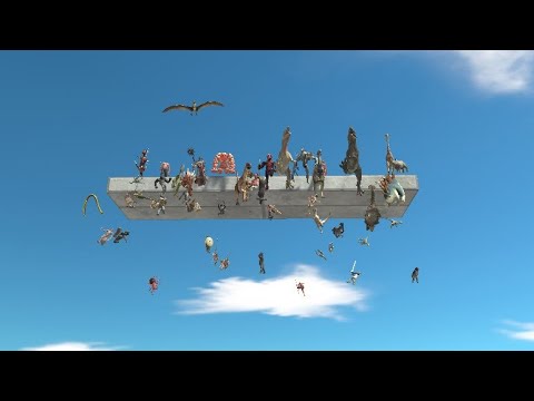 All Units Falling | Animal Revolt Battle Simulator