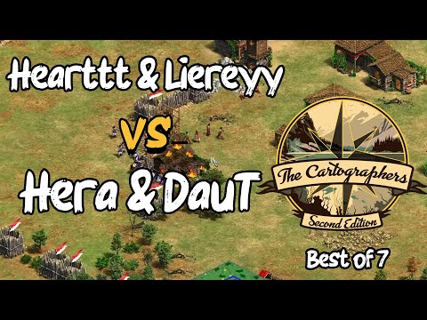 Hera & DauT vs Hearttt & Liereyy (2v2 Best of 7) | Cartographers 2 SEMI FINALS