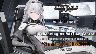 [Helldivers 2 MOD]Ji Chenxing (from Snowbreak) voice replace Mission Control