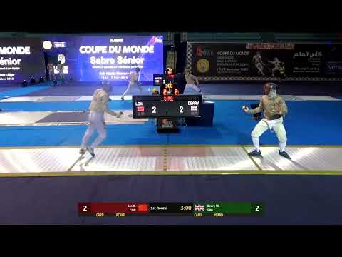 Algiers World Cup 2022 SMS - L64 - Lin Xiao CHN v Will Deary GBR