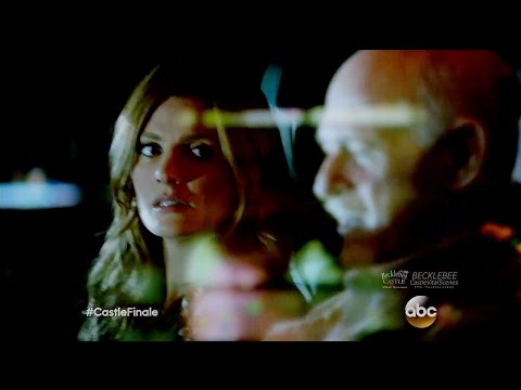 Castle 8x22 Beckett Meets with Mason  in Car “Crossfire” Series Finale