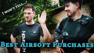 Famous Airsoft Players tell their best Purchases 💸