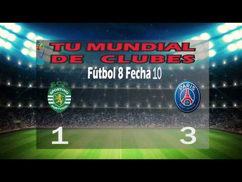 TU MUNDIAL DE CLUBES-SPORTING LISBOA VS PSGI-FECHA 10-TORNEO SÁBADOS
